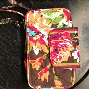 Vera Bradley wristlet ID wallet